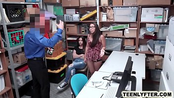 Teen Thief Friends To Fuck Sleazy Mall Cop