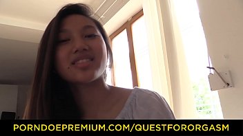 Quest For Orgasm Asian Teen Beauty May Thai In For Erotic Orgasm With Vibrators