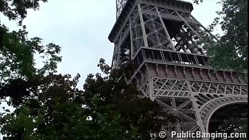 Eiffel Tower Extreme Public Sex Threesome In Paris France