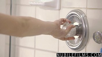 Nubilefilms Hot Shower Sex With Leah Gotti