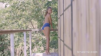 Katya Clover Struts Her Petite Body For The Camera