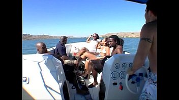 Honey Daniel Gets Her Big Black Ass Fucked On A Boat