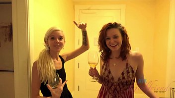 H With Two 18 Year Old Pornstars Who Get Naked And Have Fun