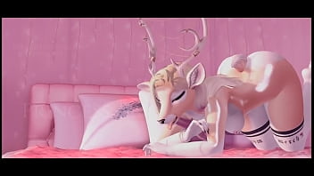 Princess Spoiled Deer Gets Fucked Hard By Muscled Stallion