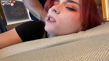 Redhead Hard Fucking And Deep Blowjob Cum In Mouth