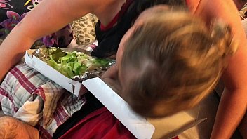 Horny MILF Slurps A Big Dick Salad Erin Electra