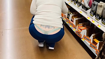 Fat Booty Wedgie At Store