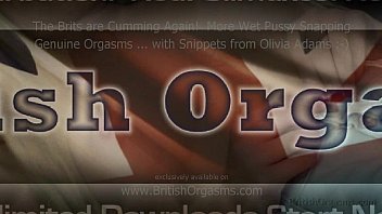 8 Horny British Girls Masturbating To Pussy Popping Orgasms