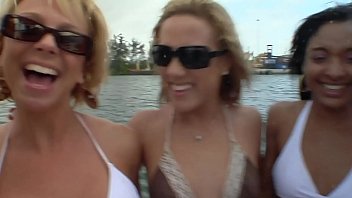 Lesbian Orgy On The Yacht