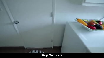 Homemaker Stepmom Fucked By Stepson In The Kitchen