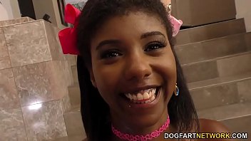 Ebony Daizy Cooper Does Anal For Job